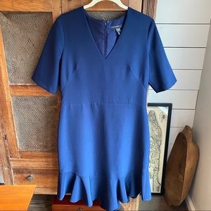 Maggy London Asymmetrical Hem Dress